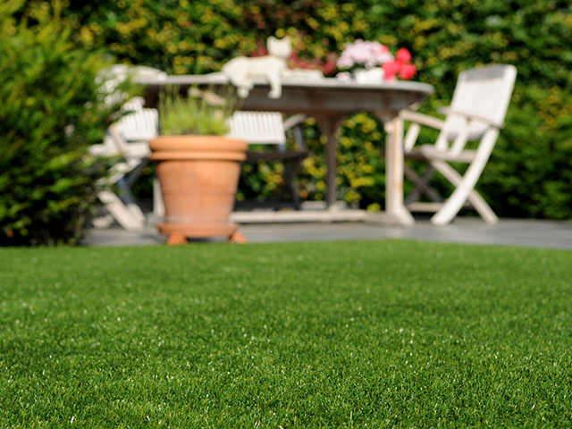 erba sintetica per giardini privati