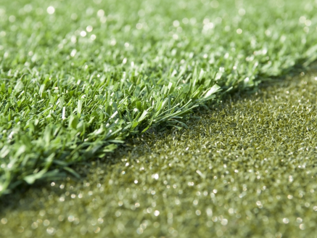 Can you install Artificial grass next to real grass?